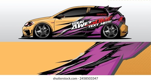 Make a Statement on the Road with Unique Car Wrap Designs in Vector