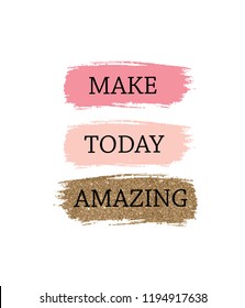 make today amazing glitter 