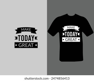 Mach heute tolles T-Shirt für meine neue Arbeit. Textgestaltung.