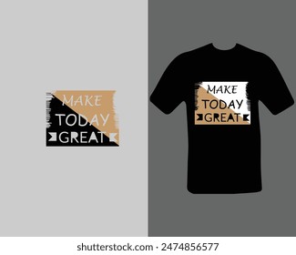 Mach heute tolles T-Shirt für meine neue Arbeit. Textgestaltung.