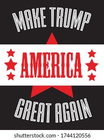 MAKE TRUMP AMERICA GREAT AGAIN, trump t shart design