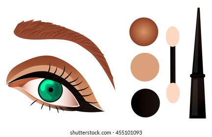 make up tutorial eye make-up eyeshadow and eye liner