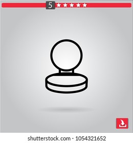 make up vector icon