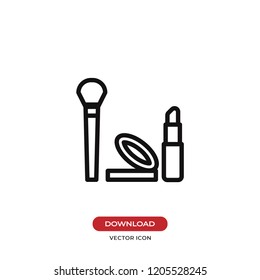 Make up vector icon