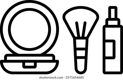 Make Up vector icon. Can be used for printing, mobile and web applications.