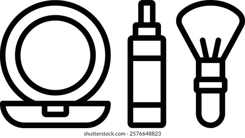 Make Up vector icon. Can be used for printing, mobile and web applications.