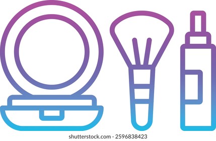 Make Up vector icon. Can be used for printing, mobile and web applications.