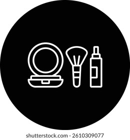 Make Up vector icon. Can be used for printing, mobile and web applications.