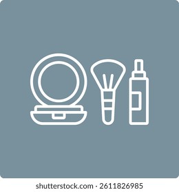 Make Up vector icon. Can be used for printing, mobile and web applications.