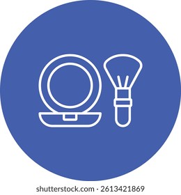 Make Up vector icon. Can be used for printing, mobile and web applications.