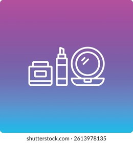 Make Up vector icon. Can be used for printing, mobile and web applications.