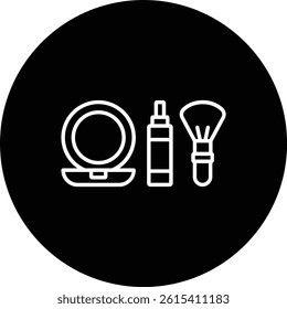 Make Up vector icon. Can be used for printing, mobile and web applications.