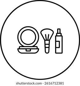 Make Up vector icon. Can be used for printing, mobile and web applications.