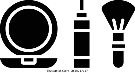 Make Up vector icon. Can be used for printing, mobile and web applications.