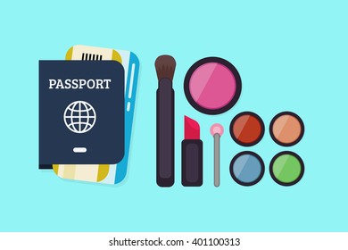 Make up vector set