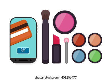 Make up vector set
