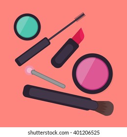 Make up vector set