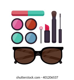 Make up vector set