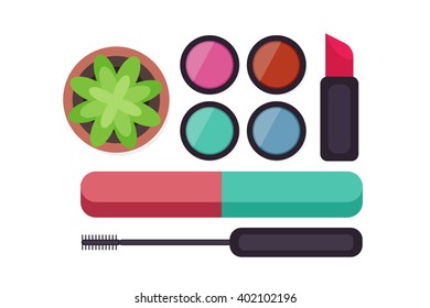 Make up vector set