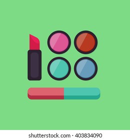 Make up vector set