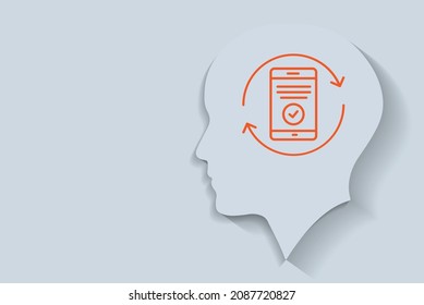 Make verification easy recovery icon