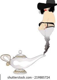 Make a wish - A funny parody of a magic lamp