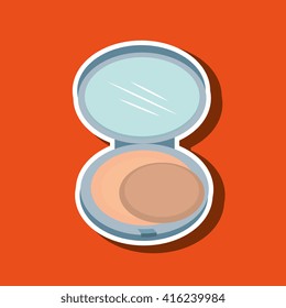 make up woman design 