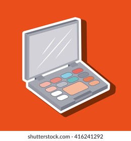 make up woman design 
