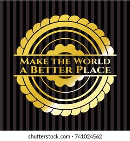 Make the World a Better Place shiny emblem