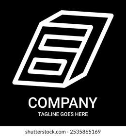 ¡Haz que tu logo destaque con un aspecto elegante, limpio y sencillo! Logotipo de contorno Abstractas número 6. Este diseño es perfecto para empresas, Equipos deportivos, gamers o camisetas.