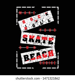 make your own choice image vector illustration fot t shirt, vector typography grapic design