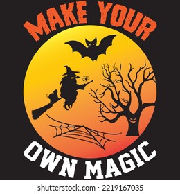 Make Your Own Magic T-shirt Design Vector File.