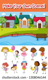 Make your own scene illustration