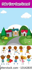 Make your own scene illustration