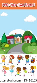 Make your own scene illustration