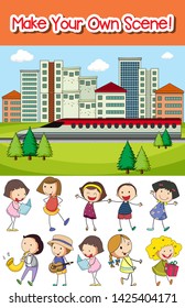 Make your own scene illustration