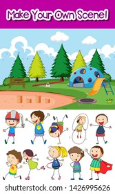 Make your own scene illustration