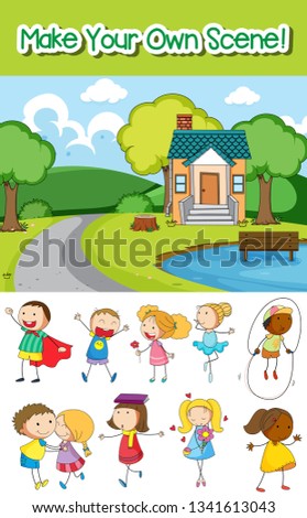 Make your own scene illustration