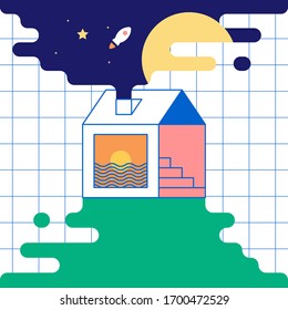 Make Your own world from Home poster