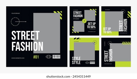 Make your social media feed more stunning, making anyone will be amazed and curious. It is suitable for the needs of online stores, street wear fashion, clothing brand promotions.