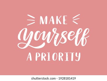 227 Make yourself priority Images, Stock Photos & Vectors | Shutterstock