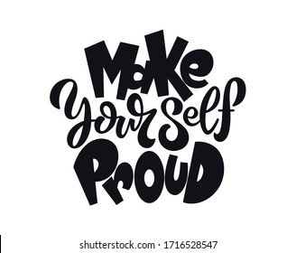 4,394 Proud Of Yourself Images, Stock Photos & Vectors | Shutterstock