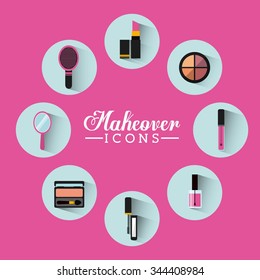 makeover female design, vector illustration eps10 graphic 