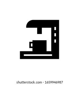 maker black and white icon