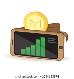 Maker Coin Cryptocurrency Digital Wallet