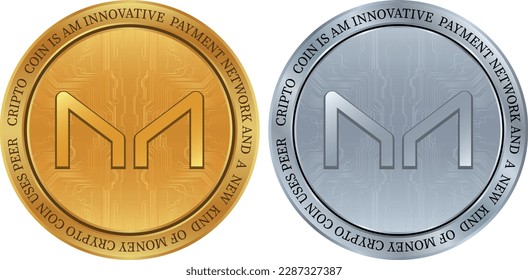 ilustraciones vectoriales de monedas de maker-mkr. 3.ª ilustración