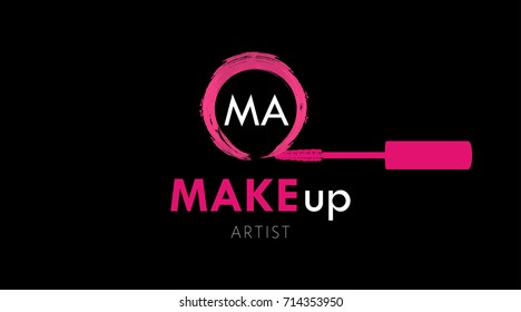 Classy Makeup Artist Logo Design
