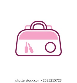 Make-up-Tasche Symbol, Vektorgrafik