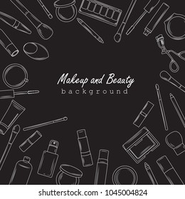 Makeup and Beauty Background