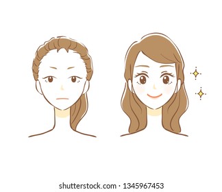 Makeup Before After